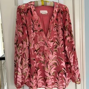 Anthro EUC top for the holidays.